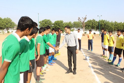 Inter  House  Sports Activity (Football Match) on 11-Oct-2017