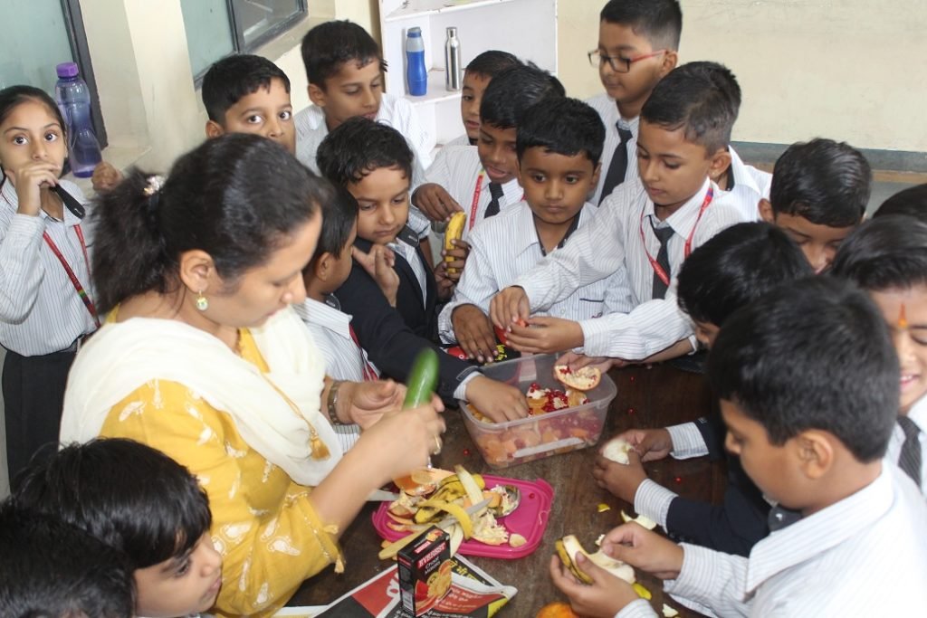 FRUIT CHAAT  MAKING ACTIVITY