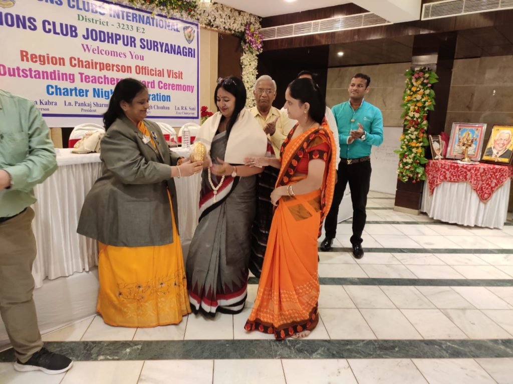Outstanding  Teacher Award 2019 by Lions Club
